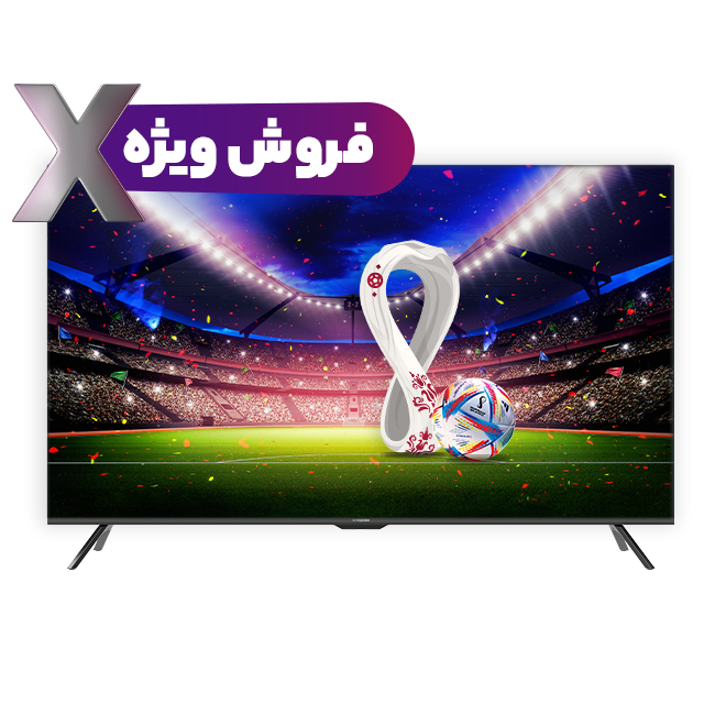 تلویزیون 55 اینچ UHD 4K هوشمند ایکس ویژن xvision سری 7 مدل XCU715 
