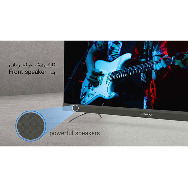 تلویزیون 65 اینج هوشمند ایکس ویژن سری 8 مدل XTU855