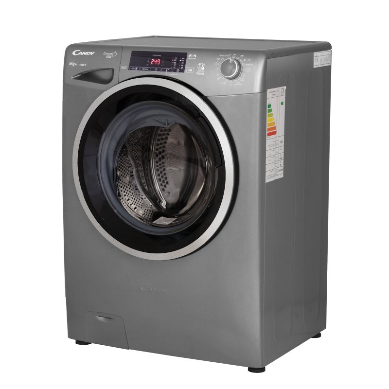لباسشویی 8 کیلویی کندی ایتالیا مدل GVS-228TC3R اینوکس