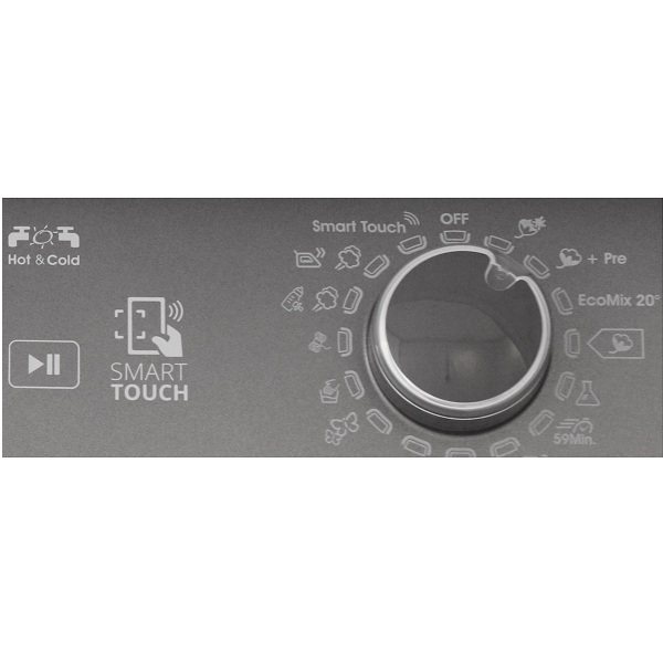 لباسشویی 8 کیلویی کندی ایتالیا مدل GVS-228TC3R اینوکس