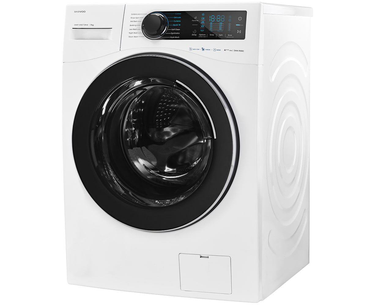 ماشین لباسشویی 9 کیلویی دوو مدل DWK 9000C