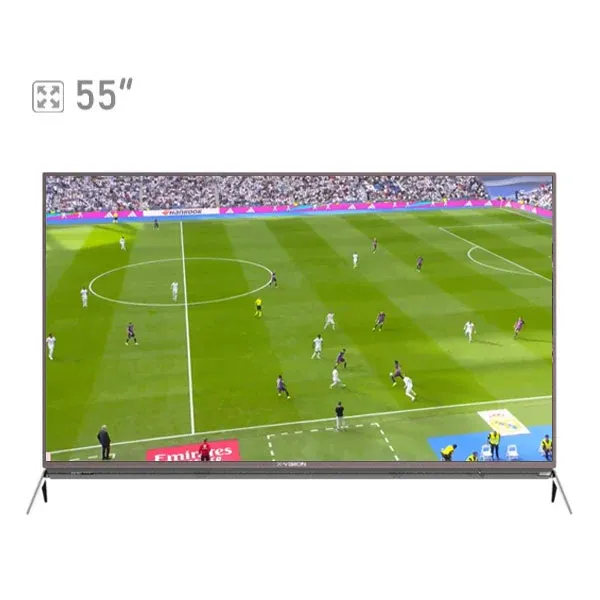 تلویزیون 55 اینچ ایکسویژن مدل 55XKU635 هوشمند 4k LED xvision
