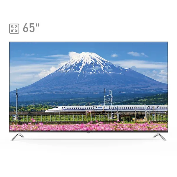 تلویزیون کیو ال ای دی هوشمند آیوا مدل ZQ-PM8U65UHD سایز 65 اینچ