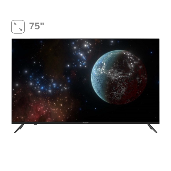 تلویزیون هوشمند وینسنت مدل 75VQA8540 سایز ۷۵ اینچ