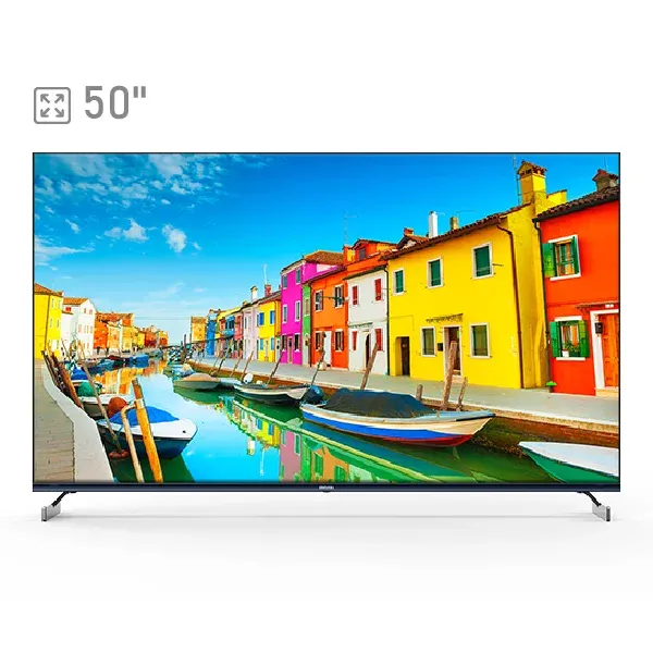 تلویزیون کیو ال ای دی هوشمند آیوا مدل ZQ-PM8U50UHD سایز 50 اینچ