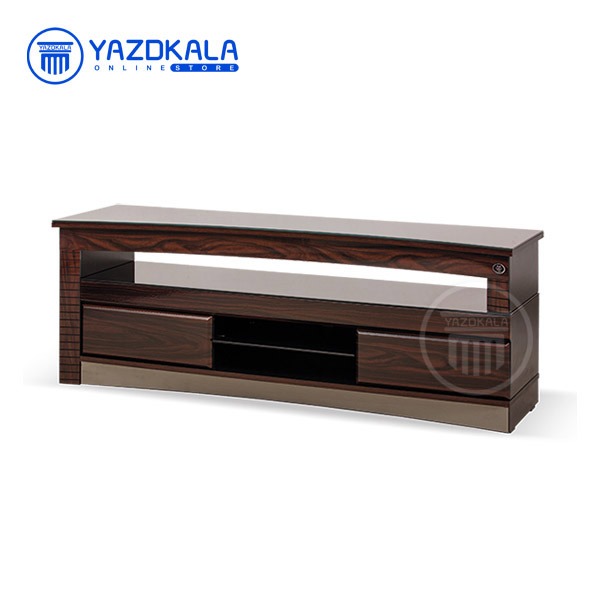 میز تلویزیون MDF متین مدل R63 با قابلیت تغییر سایز ، 160 سانتی