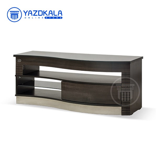 میز تلویزیون MDF متین مدل R402 با قابلیت تغییر سایز ، 140 سانتی