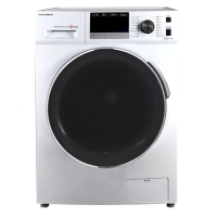 لباسشویی اتومات پاکشوما مدل BWF 40907 WT سفید درب کروم 9 کیلو گرم